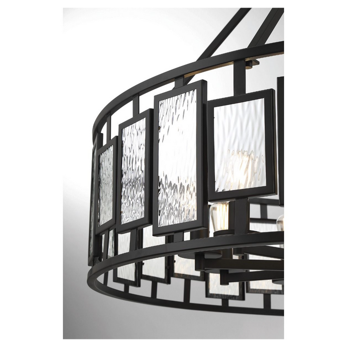 Savoy House Deandre 10-Light Chandelier in Matte Black
