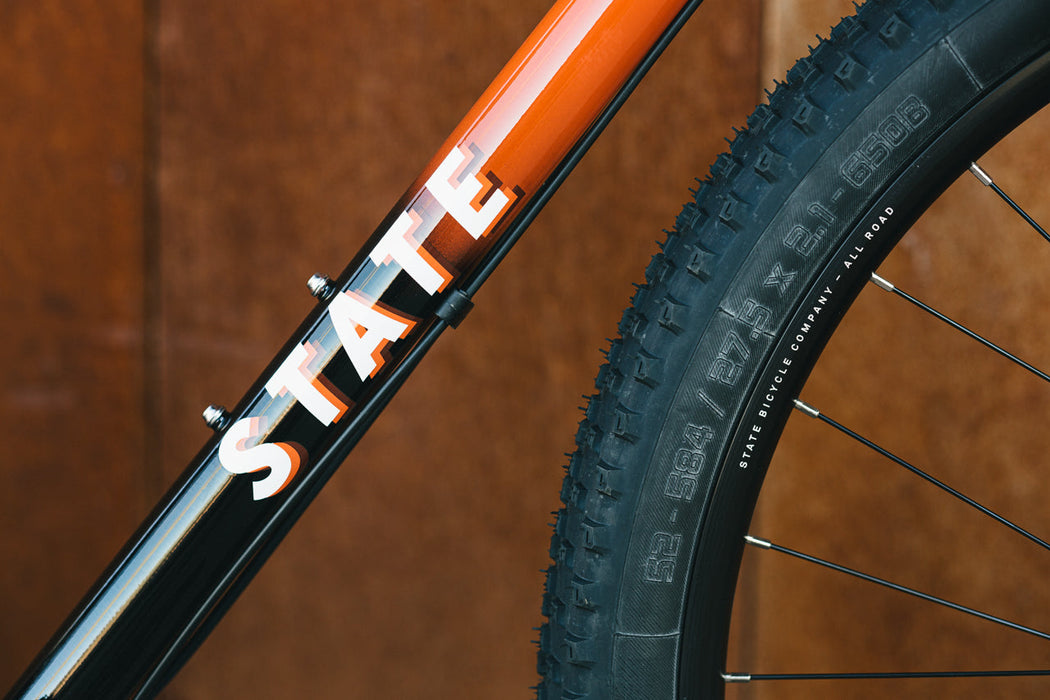 State Bicycle Co. 4130 All-Road - Flat Bar - Rust Fade (650b / 700c)