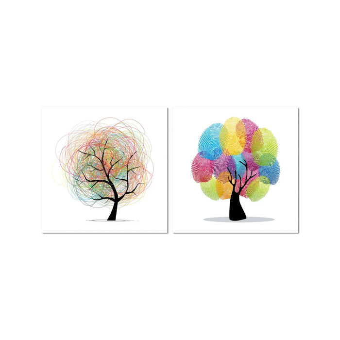 Bellini 2 Piece acrylic panel picture of - Trees of Kin