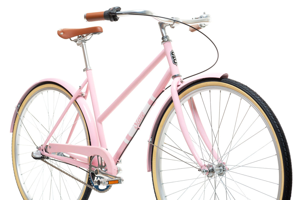 State Bicycle Co. City Bike - Bubble-Gum (3 Speed)
