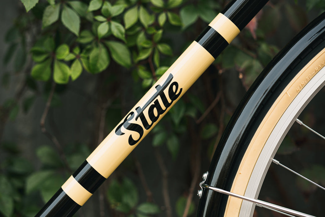 State Bicycle Co. City Bike - The Black & Tan (3 Speed)
