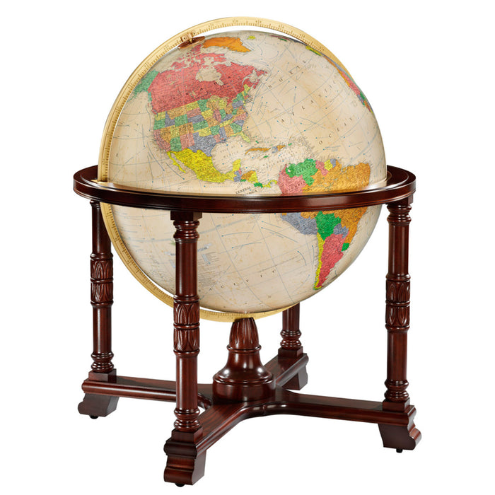Replogle Globes Diplomat 32″ Antique Illuminated Floor Heirloom