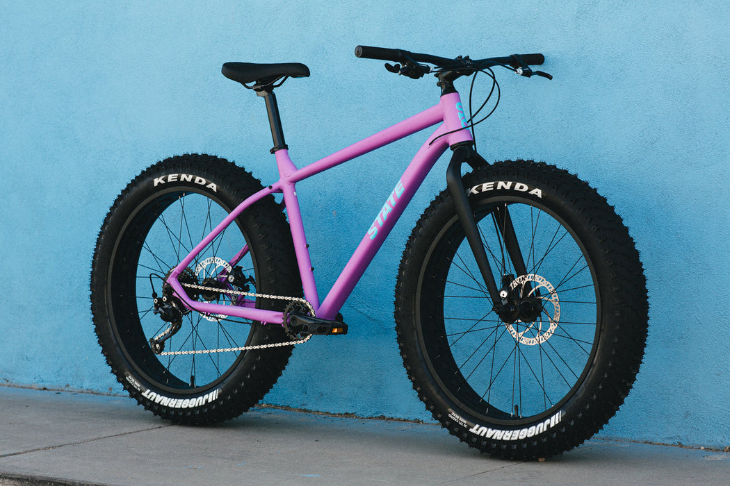 State Bicycle Co. 6061 Trail+ Fat Bike - Wildberry