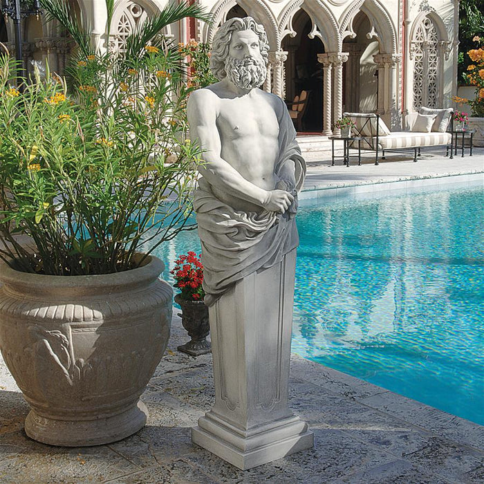 Design Toscano Jupiter Sculptural Garden Terminus
