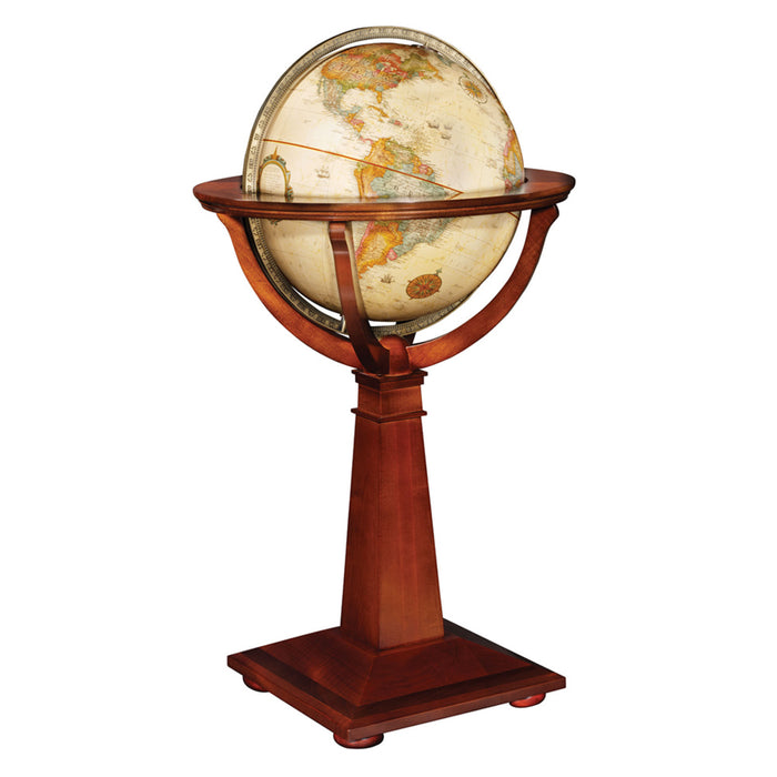 Replogle Globes Logan 16″ Antique Raised Relief Floor Heirloom