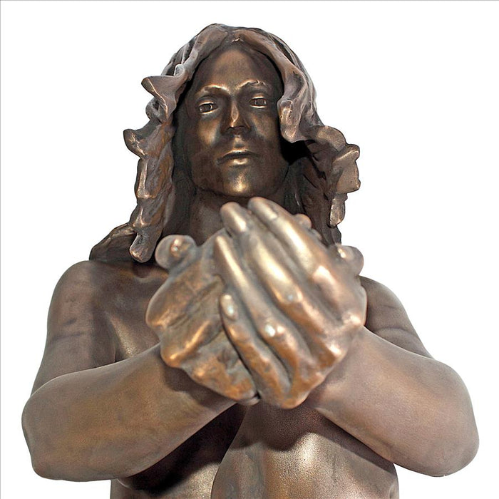 Design Toscano Lady of the Lake Life-Size Statue: Bronze Finish