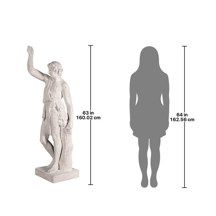 Design Toscano Hercules with Nemean Lion Pelt Garden Statue