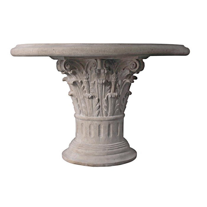 Design Toscano Roman Corinthian Capital Architectural Table