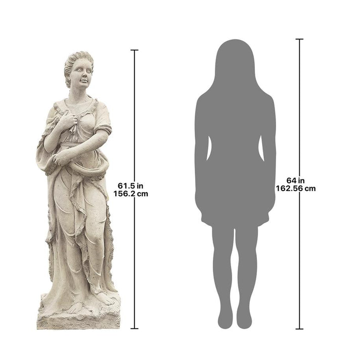 Design Toscano The Four Goddesses of the Seasons Statue: Winter Statue