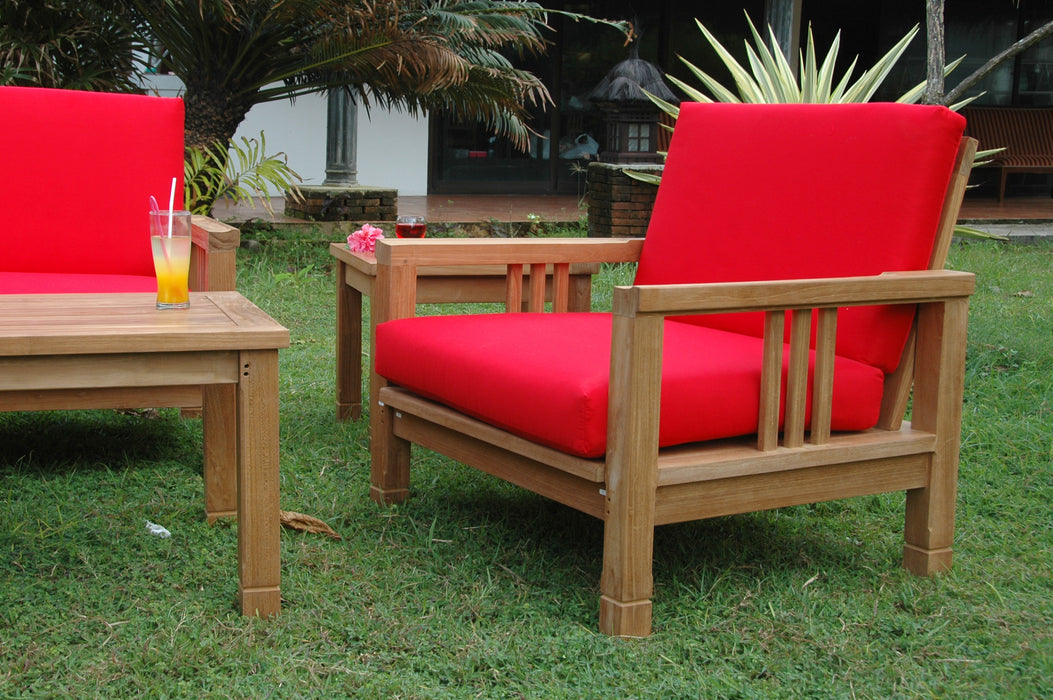 Anderson Teak SouthBay Deep Seating 5-Pieces Conversation Set A