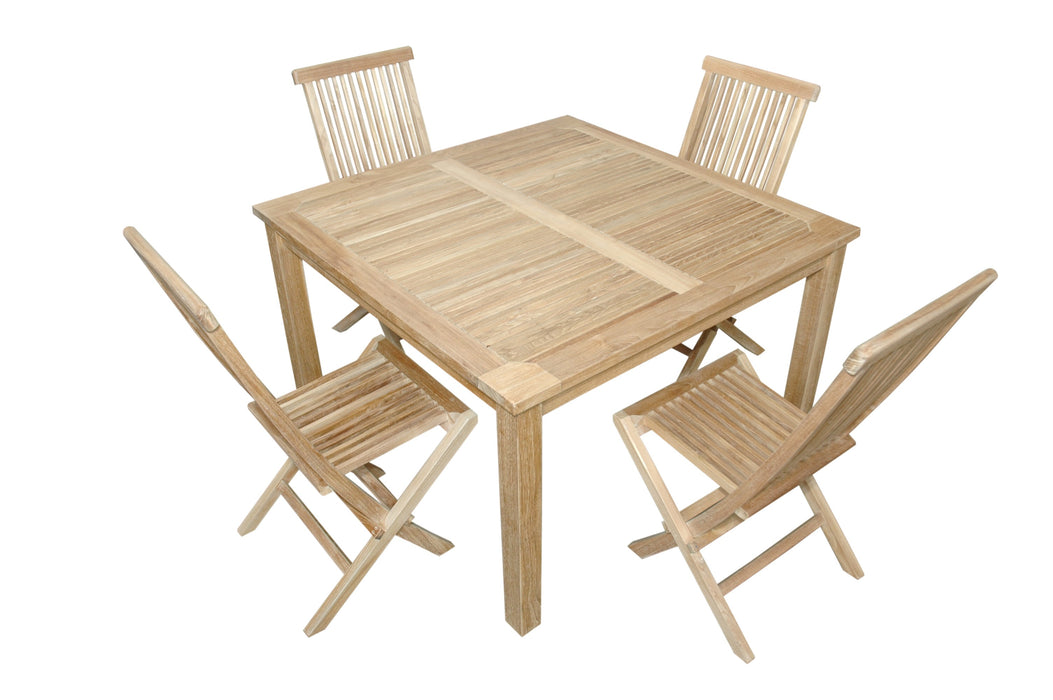 Anderson Teak Windsor Classic 5-Pieces Folding Dining Chair