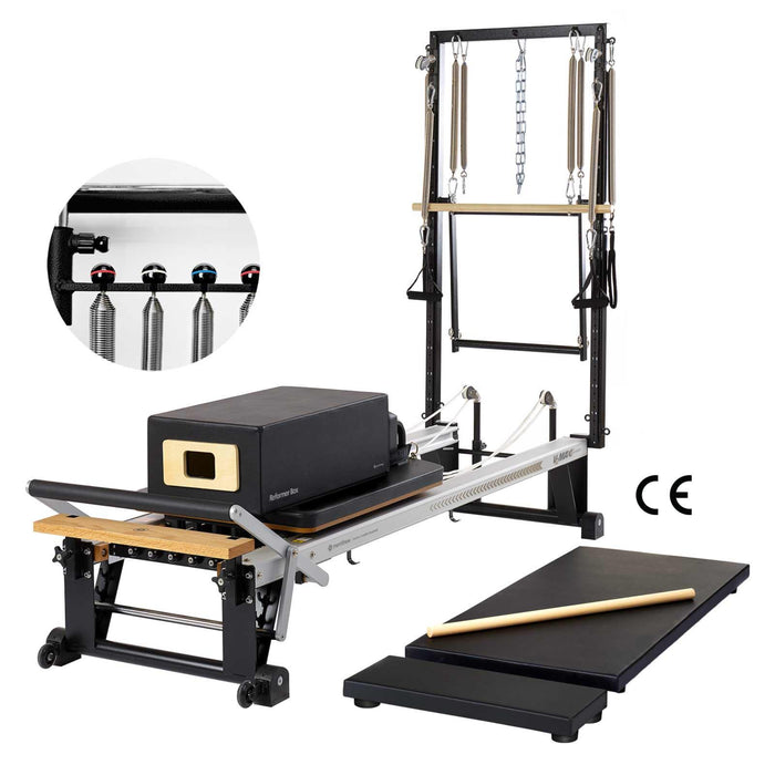 Merrithew V2 Max Plus™ Reformer Bundle with High Precision Gearbar