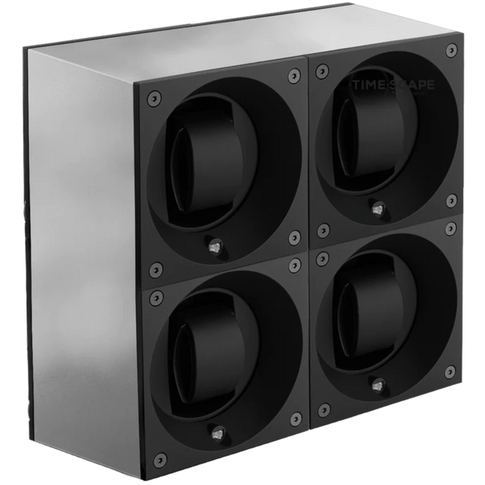 SwissKubik Black Anodized Aluminum Masterbox Quattro