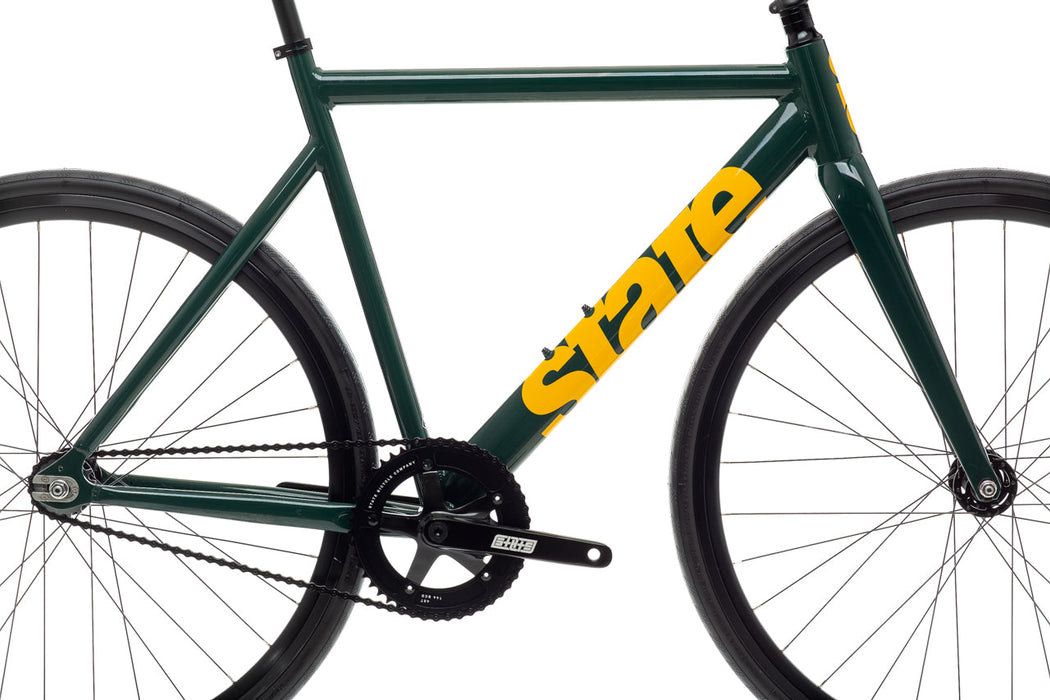 State Bicycle Co. 6061 Black Label v3 - Green / Gold