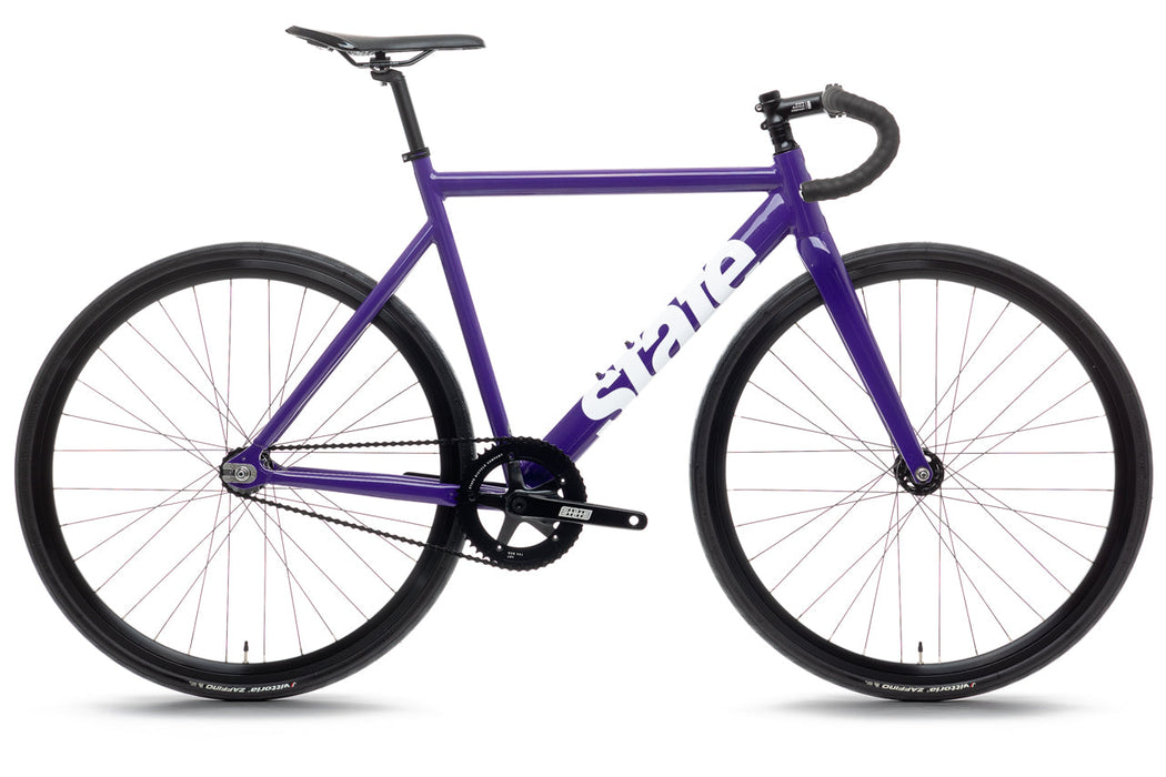 State Bicycle Co. 6061 Black Label v3 - Purple / White