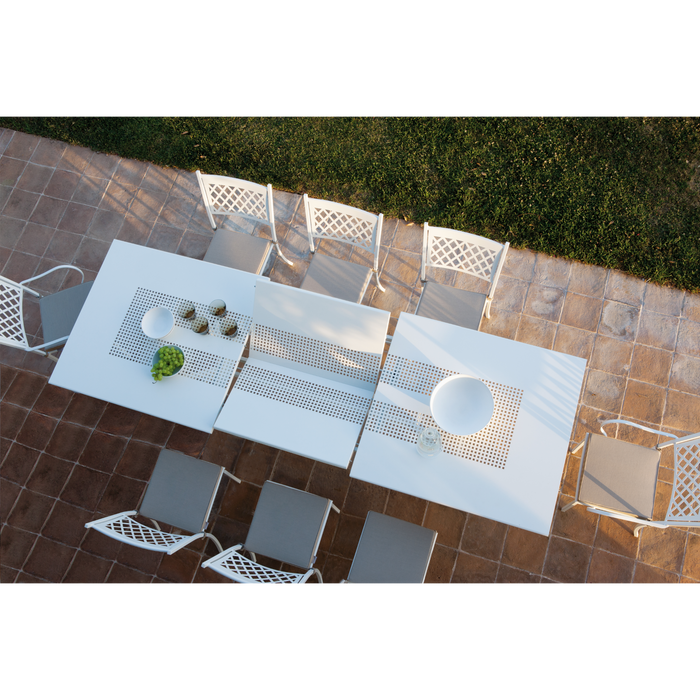 Bellini Valentino Outdoor Extension Dining Table White