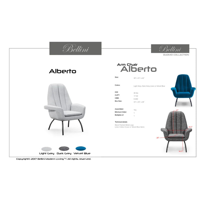 Bellini Alberto Accent Chair