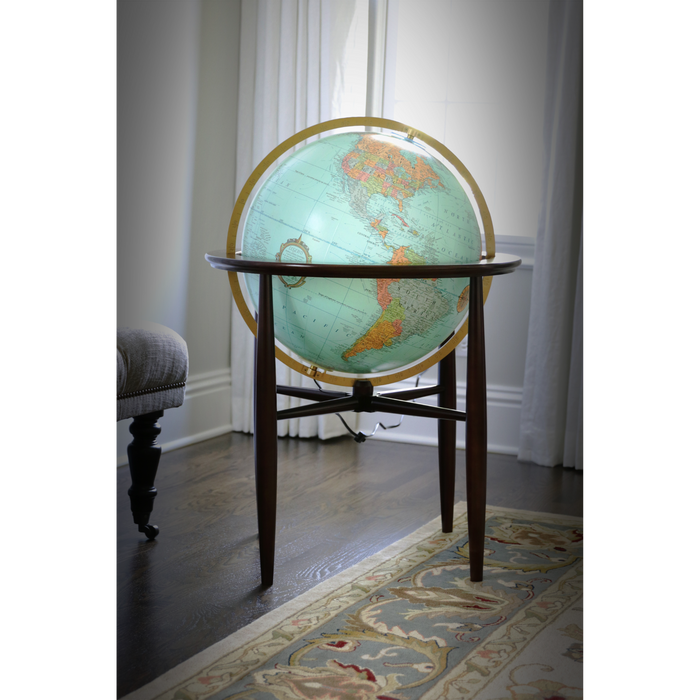 Replogle Globes Finley 20″ Blue Illuminated Floor Heirloom