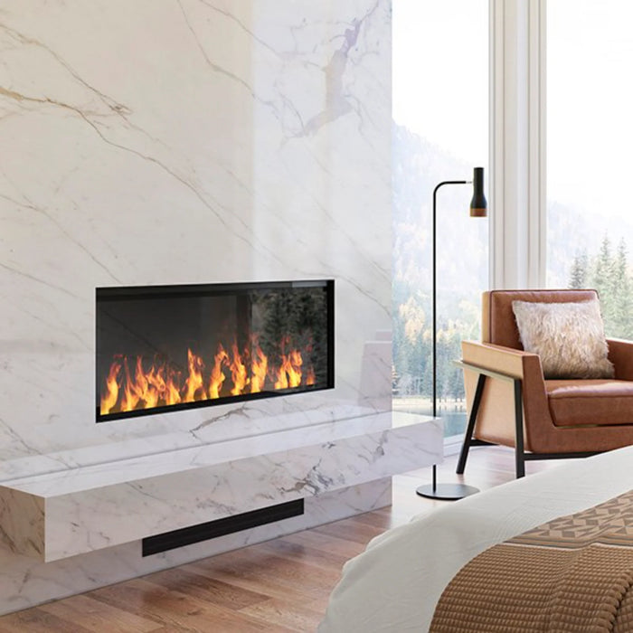Dimplex Optimyst 46" Linear Electric Fireplace With Acrylic Ice and Driftwood Media